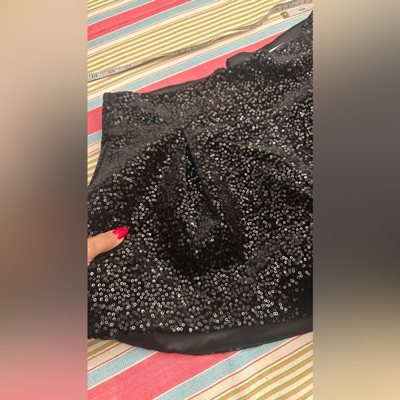 NWOT Zara sequin shorts pants - Picture 12 of 16
